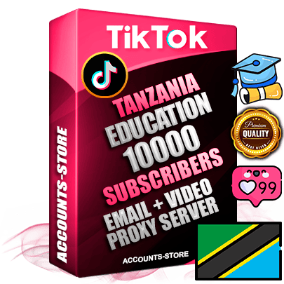 Professional Tanzanian PREMIUM TikTok accounts of manual registration and farming for the EDUCATION niche with high trust history profile photos and videos — fully themed and optimized for EDUCATION advertising and promotion — 10000 niche-related live active subscribers 2018–2022 registration years Verified Email (included) + Cookie JSON for secure import and login to the account + User Agent + high-quality content filling (profile photo banner and videos). Fully ready for targeted campaigns and ad launches from any country. Perfectly holds ads without bans. Ideal for any earning schemes affiliate promotions and marketing projects. Quality unlimited IPv4 proxy server included. Professional Tanzanian PREMIUM TikTok accounts of manual registration and farming for the EDUCATION niche with high trust history profile photos and videos — fully themed and optimized for EDUCATION advertising and promotion — 10000 niche-related live active subscribers 2018–2022 registration years Verified Email (included) + Cookie JSON for secure import and login to the account + User Agent + high-quality content filling (profile photo banner and videos). Fully ready for targeted campaigns and ad launches from any country. Perfectly holds ads without bans. Ideal for any earning schemes affiliate promotions and marketing projects. Quality unlimited IPv4 proxy server included.