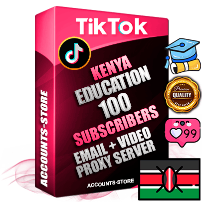 Professional Kenyan PREMIUM TikTok accounts of manual registration and farming for the EDUCATION niche with high trust history profile photos and videos — fully themed and optimized for EDUCATION advertising and promotion — 100 niche-related live active subscribers 2018–2022 registration years Verified Email (included) + Cookie JSON for secure import and login to the account + User Agent + high-quality content filling (profile photo banner and videos). Fully ready for targeted campaigns and ad launches from any country. Perfectly holds ads without bans. Ideal for any earning schemes affiliate promotions and marketing projects. Quality unlimited IPv4 proxy server included. Professional Kenyan PREMIUM TikTok accounts of manual registration and farming for the EDUCATION niche with high trust history profile photos and videos — fully themed and optimized for EDUCATION advertising and promotion — 100 niche-related live active subscribers 2018–2022 registration years Verified Email (included) + Cookie JSON for secure import and login to the account + User Agent + high-quality content filling (profile photo banner and videos). Fully ready for targeted campaigns and ad launches from any country. Perfectly holds ads without bans. Ideal for any earning schemes affiliate promotions and marketing projects. Quality unlimited IPv4 proxy server included.