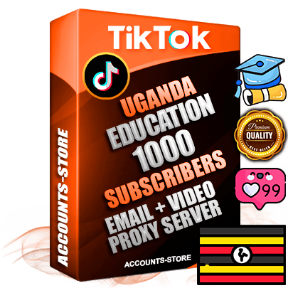 Professional Ugandan PREMIUM TikTok accounts of manual registration and farming for the EDUCATION niche with high trust history profile photos and videos — fully themed and optimized for EDUCATION advertising and promotion — 1000 niche-related live active subscribers 2018–2022 registration years Verified Email (included) + Cookie JSON for secure import and login to the account + User Agent + high-quality content filling (profile photo banner and videos). Fully ready for targeted campaigns and ad launches from any country. Perfectly holds ads without bans. Ideal for any earning schemes affiliate promotions and marketing projects. Quality unlimited IPv4 proxy server included. Professional Ugandan PREMIUM TikTok accounts of manual registration and farming for the EDUCATION niche with high trust history profile photos and videos — fully themed and optimized for EDUCATION advertising and promotion — 1000 niche-related live active subscribers 2018–2022 registration years Verified Email (included) + Cookie JSON for secure import and login to the account + User Agent + high-quality content filling (profile photo banner and videos). Fully ready for targeted campaigns and ad launches from any country. Perfectly holds ads without bans. Ideal for any earning schemes affiliate promotions and marketing projects. Quality unlimited IPv4 proxy server included.