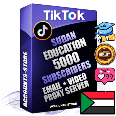 Professional Sudanese PREMIUM TikTok accounts of manual registration and farming for the EDUCATION niche with high trust history profile photos and videos — fully themed and optimized for EDUCATION advertising and promotion — 5000 niche-related live active subscribers 2018–2022 registration years Verified Email (included) + Cookie JSON for secure import and login to the account + User Agent + high-quality content filling (profile photo banner and videos). Fully ready for targeted campaigns and ad launches from any country. Perfectly holds ads without bans. Ideal for any earning schemes affiliate promotions and marketing projects. Quality unlimited IPv4 proxy server included. Professional Sudanese PREMIUM TikTok accounts of manual registration and farming for the EDUCATION niche with high trust history profile photos and videos — fully themed and optimized for EDUCATION advertising and promotion — 5000 niche-related live active subscribers 2018–2022 registration years Verified Email (included) + Cookie JSON for secure import and login to the account + User Agent + high-quality content filling (profile photo banner and videos). Fully ready for targeted campaigns and ad launches from any country. Perfectly holds ads without bans. Ideal for any earning schemes affiliate promotions and marketing projects. Quality unlimited IPv4 proxy server included.