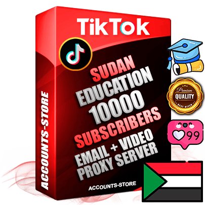Professional Sudanese PREMIUM TikTok accounts of manual registration and farming for the EDUCATION niche with high trust history profile photos and videos — fully themed and optimized for EDUCATION advertising and promotion — 10000 niche-related live active subscribers 2018–2022 registration years Verified Email (included) + Cookie JSON for secure import and login to the account + User Agent + high-quality content filling (profile photo banner and videos). Fully ready for targeted campaigns and ad launches from any country. Perfectly holds ads without bans. Ideal for any earning schemes affiliate promotions and marketing projects. Quality unlimited IPv4 proxy server included. Professional Sudanese PREMIUM TikTok accounts of manual registration and farming for the EDUCATION niche with high trust history profile photos and videos — fully themed and optimized for EDUCATION advertising and promotion — 10000 niche-related live active subscribers 2018–2022 registration years Verified Email (included) + Cookie JSON for secure import and login to the account + User Agent + high-quality content filling (profile photo banner and videos). Fully ready for targeted campaigns and ad launches from any country. Perfectly holds ads without bans. Ideal for any earning schemes affiliate promotions and marketing projects. Quality unlimited IPv4 proxy server included.