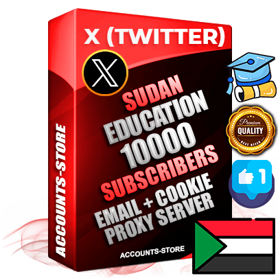 Professional Sudanese PREMIUM X (Twitter) accounts of manual registration and farming for the EDUCATION niche with high trust history photos and tweets — fully themed and optimized for EDUCATION advertising and promotion — 10000 niche-related live active followers 2009–2014 registration year Verified Email (Included) + Cookie JSON for secure import and login to the account + User Agent + High-quality filling (Photo Header Posts). Fully ready for targeted campaigns and ad launches from any country. Perfectly hold ads without bans. Ideal for any earning schemes affiliate promotions and marketing projects. Quality unlimited IPv4 proxy server included. Professional Sudanese PREMIUM X (Twitter) accounts of manual registration and farming for the EDUCATION niche with high trust history photos and tweets — fully themed and optimized for EDUCATION advertising and promotion — 10000 niche-related live active followers 2009–2014 registration year Verified Email (Included) + Cookie JSON for secure import and login to the account + User Agent + High-quality filling (Photo Header Posts). Fully ready for targeted campaigns and ad launches from any country. Perfectly hold ads without bans. Ideal for any earning schemes affiliate promotions and marketing projects. Quality unlimited IPv4 proxy server included.