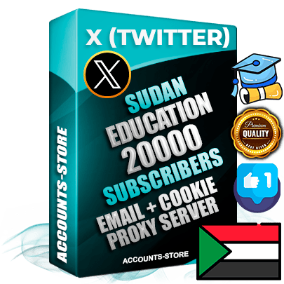Professional Sudanese PREMIUM X (Twitter) accounts of manual registration and farming for the EDUCATION niche with high trust history photos and tweets — fully themed and optimized for EDUCATION advertising and promotion — 20000 niche-related live active followers 2009–2014 registration year Verified Email (Included) + Cookie JSON for secure import and login to the account + User Agent + High-quality filling (Photo Header Posts). Fully ready for targeted campaigns and ad launches from any country. Perfectly hold ads without bans. Ideal for any earning schemes affiliate promotions and marketing projects. Quality unlimited IPv4 proxy server included. Professional Sudanese PREMIUM X (Twitter) accounts of manual registration and farming for the EDUCATION niche with high trust history photos and tweets — fully themed and optimized for EDUCATION advertising and promotion — 20000 niche-related live active followers 2009–2014 registration year Verified Email (Included) + Cookie JSON for secure import and login to the account + User Agent + High-quality filling (Photo Header Posts). Fully ready for targeted campaigns and ad launches from any country. Perfectly hold ads without bans. Ideal for any earning schemes affiliate promotions and marketing projects. Quality unlimited IPv4 proxy server included.