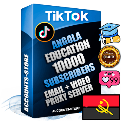 Professional Angolan PREMIUM TikTok accounts of manual registration and farming for the EDUCATION niche with high trust history profile photos and videos — fully themed and optimized for EDUCATION advertising and promotion — 10000 niche-related live active subscribers 2018–2022 registration years Verified Email (included) + Cookie JSON for secure import and login to the account + User Agent + high-quality content filling (profile photo banner and videos). Fully ready for targeted campaigns and ad launches from any country. Perfectly holds ads without bans. Ideal for any earning schemes affiliate promotions and marketing projects. Quality unlimited IPv4 proxy server included. Professional Angolan PREMIUM TikTok accounts of manual registration and farming for the EDUCATION niche with high trust history profile photos and videos — fully themed and optimized for EDUCATION advertising and promotion — 10000 niche-related live active subscribers 2018–2022 registration years Verified Email (included) + Cookie JSON for secure import and login to the account + User Agent + high-quality content filling (profile photo banner and videos). Fully ready for targeted campaigns and ad launches from any country. Perfectly holds ads without bans. Ideal for any earning schemes affiliate promotions and marketing projects. Quality unlimited IPv4 proxy server included.