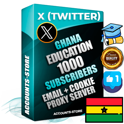 Professional Ghanaian PREMIUM X (Twitter) accounts of manual registration and farming for the EDUCATION niche with high trust history photos and tweets — fully themed and optimized for EDUCATION advertising and promotion — 1000 niche-related live active followers 2009–2014 registration year Verified Email (Included) + Cookie JSON for secure import and login to the account + User Agent + High-quality filling (Photo Header Posts). Fully ready for targeted campaigns and ad launches from any country. Perfectly hold ads without bans. Ideal for any earning schemes affiliate promotions and marketing projects. Quality unlimited IPv4 proxy server included. Professional Ghanaian PREMIUM X (Twitter) accounts of manual registration and farming for the EDUCATION niche with high trust history photos and tweets — fully themed and optimized for EDUCATION advertising and promotion — 1000 niche-related live active followers 2009–2014 registration year Verified Email (Included) + Cookie JSON for secure import and login to the account + User Agent + High-quality filling (Photo Header Posts). Fully ready for targeted campaigns and ad launches from any country. Perfectly hold ads without bans. Ideal for any earning schemes affiliate promotions and marketing projects. Quality unlimited IPv4 proxy server included.