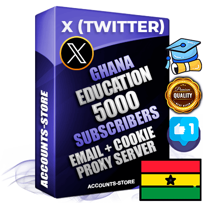Professional Ghanaian PREMIUM X (Twitter) accounts of manual registration and farming for the EDUCATION niche with high trust history photos and tweets — fully themed and optimized for EDUCATION advertising and promotion — 5000 niche-related live active followers 2009–2014 registration year Verified Email (Included) + Cookie JSON for secure import and login to the account + User Agent + High-quality filling (Photo Header Posts). Fully ready for targeted campaigns and ad launches from any country. Perfectly hold ads without bans. Ideal for any earning schemes affiliate promotions and marketing projects. Quality unlimited IPv4 proxy server included. Professional Ghanaian PREMIUM X (Twitter) accounts of manual registration and farming for the EDUCATION niche with high trust history photos and tweets — fully themed and optimized for EDUCATION advertising and promotion — 5000 niche-related live active followers 2009–2014 registration year Verified Email (Included) + Cookie JSON for secure import and login to the account + User Agent + High-quality filling (Photo Header Posts). Fully ready for targeted campaigns and ad launches from any country. Perfectly hold ads without bans. Ideal for any earning schemes affiliate promotions and marketing projects. Quality unlimited IPv4 proxy server included.
