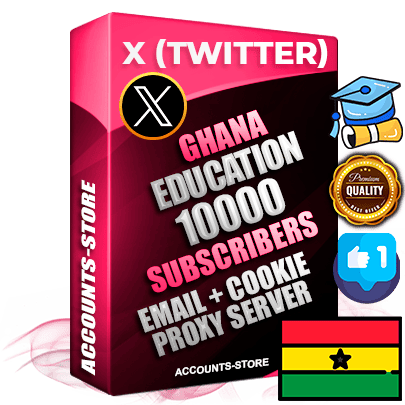 Professional Ghanaian PREMIUM X (Twitter) accounts of manual registration and farming for the EDUCATION niche with high trust history photos and tweets — fully themed and optimized for EDUCATION advertising and promotion — 10000 niche-related live active followers 2009–2014 registration year Verified Email (Included) + Cookie JSON for secure import and login to the account + User Agent + High-quality filling (Photo Header Posts). Fully ready for targeted campaigns and ad launches from any country. Perfectly hold ads without bans. Ideal for any earning schemes affiliate promotions and marketing projects. Quality unlimited IPv4 proxy server included. Professional Ghanaian PREMIUM X (Twitter) accounts of manual registration and farming for the EDUCATION niche with high trust history photos and tweets — fully themed and optimized for EDUCATION advertising and promotion — 10000 niche-related live active followers 2009–2014 registration year Verified Email (Included) + Cookie JSON for secure import and login to the account + User Agent + High-quality filling (Photo Header Posts). Fully ready for targeted campaigns and ad launches from any country. Perfectly hold ads without bans. Ideal for any earning schemes affiliate promotions and marketing projects. Quality unlimited IPv4 proxy server included.