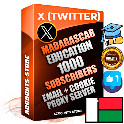 Professional Madagascar PREMIUM X (Twitter) accounts of manual registration and farming for the EDUCATION niche with high trust history photos and tweets — fully themed and optimized for EDUCATION advertising and promotion — 1000 niche-related live active followers 2009–2014 registration year Verified Email (Included) + Cookie JSON for secure import and login to the account + User Agent + High-quality filling (Photo Header Posts). Fully ready for targeted campaigns and ad launches from any country. Perfectly hold ads without bans. Ideal for any earning schemes affiliate promotions and marketing projects. Quality unlimited IPv4 proxy server included. Professional Madagascar PREMIUM X (Twitter) accounts of manual registration and farming for the EDUCATION niche with high trust history photos and tweets — fully themed and optimized for EDUCATION advertising and promotion — 1000 niche-related live active followers 2009–2014 registration year Verified Email (Included) + Cookie JSON for secure import and login to the account + User Agent + High-quality filling (Photo Header Posts). Fully ready for targeted campaigns and ad launches from any country. Perfectly hold ads without bans. Ideal for any earning schemes affiliate promotions and marketing projects. Quality unlimited IPv4 proxy server included.