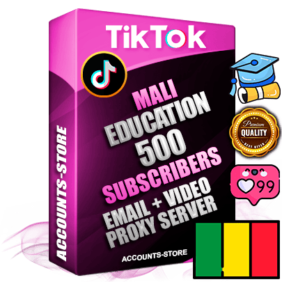 Professional Malian PREMIUM TikTok accounts of manual registration and farming for the EDUCATION niche with high trust history profile photos and videos — fully themed and optimized for EDUCATION advertising and promotion — 500 niche-related live active subscribers 2018–2022 registration years Verified Email (included) + Cookie JSON for secure import and login to the account + User Agent + high-quality content filling (profile photo banner and videos). Fully ready for targeted campaigns and ad launches from any country. Perfectly holds ads without bans. Ideal for any earning schemes affiliate promotions and marketing projects. Quality unlimited IPv4 proxy server included.