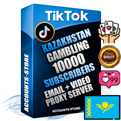 Professional Kazakh PREMIUM TikTok accounts of manual registration and farming for the GAMBLING niche with high trust history profile photos and videos — fully themed and optimized for GAMBLING advertising and promotion — 10000 niche-related live active subscribers 2018–2022 registration years Verified Email (included) + Cookie JSON for secure import and login to the account + User Agent + high-quality content filling (profile photo banner and videos). Fully ready for targeted campaigns and ad launches from any country. Perfectly holds ads without bans. Ideal for any earning schemes affiliate promotions and marketing projects. Quality unlimited IPv4 proxy server included.