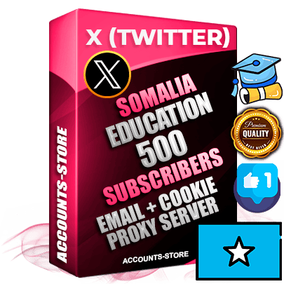Professional Somali PREMIUM X (Twitter) accounts of manual registration and farming for the EDUCATION niche with high trust history photos and tweets — fully themed and optimized for EDUCATION advertising and promotion — 500 niche-related live active followers 2009–2014 registration year Verified Email (Included) + Cookie JSON for secure import and login to the account + User Agent + High-quality filling (Photo Header Posts). Fully ready for targeted campaigns and ad launches from any country. Perfectly hold ads without bans. Ideal for any earning schemes affiliate promotions and marketing projects. Quality unlimited IPv4 proxy server included.