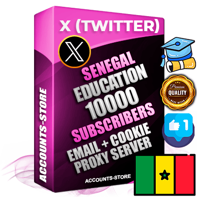 Professional Senegalese PREMIUM X (Twitter) accounts of manual registration and farming for the EDUCATION niche with high trust history photos and tweets — fully themed and optimized for EDUCATION advertising and promotion — 10000 niche-related live active followers 2009–2014 registration year Verified Email (Included) + Cookie JSON for secure import and login to the account + User Agent + High-quality filling (Photo Header Posts). Fully ready for targeted campaigns and ad launches from any country. Perfectly hold ads without bans. Ideal for any earning schemes affiliate promotions and marketing projects. Quality unlimited IPv4 proxy server included. Professional Senegalese PREMIUM X (Twitter) accounts of manual registration and farming for the EDUCATION niche with high trust history photos and tweets — fully themed and optimized for EDUCATION advertising and promotion — 10000 niche-related live active followers 2009–2014 registration year Verified Email (Included) + Cookie JSON for secure import and login to the account + User Agent + High-quality filling (Photo Header Posts). Fully ready for targeted campaigns and ad launches from any country. Perfectly hold ads without bans. Ideal for any earning schemes affiliate promotions and marketing projects. Quality unlimited IPv4 proxy server included.
