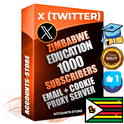Professional Zimbabwean PREMIUM X (Twitter) accounts of manual registration and farming for the EDUCATION niche with high trust history photos and tweets — fully themed and optimized for EDUCATION advertising and promotion — 1000 niche-related live active followers 2009–2014 registration year Verified Email (Included) + Cookie JSON for secure import and login to the account + User Agent + High-quality filling (Photo Header Posts). Fully ready for targeted campaigns and ad launches from any country. Perfectly hold ads without bans. Ideal for any earning schemes affiliate promotions and marketing projects. Quality unlimited IPv4 proxy server included.