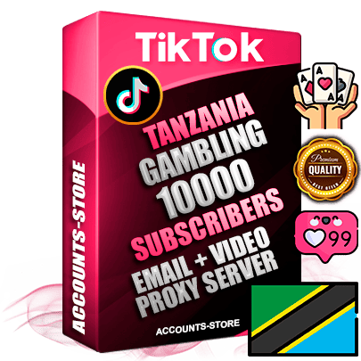 Professional Tanzanian PREMIUM TikTok accounts of manual registration and farming for the GAMBLING niche with high trust history profile photos and videos — fully themed and optimized for GAMBLING advertising and promotion — 10000 niche-related live active subscribers 2018–2022 registration years Verified Email (included) + Cookie JSON for secure import and login to the account + User Agent + high-quality content filling (profile photo banner and videos). Fully ready for targeted campaigns and ad launches from any country. Perfectly holds ads without bans. Ideal for any earning schemes affiliate promotions and marketing projects. Quality unlimited IPv4 proxy server included. Professional Tanzanian PREMIUM TikTok accounts of manual registration and farming for the GAMBLING niche with high trust history profile photos and videos — fully themed and optimized for GAMBLING advertising and promotion — 10000 niche-related live active subscribers 2018–2022 registration years Verified Email (included) + Cookie JSON for secure import and login to the account + User Agent + high-quality content filling (profile photo banner and videos). Fully ready for targeted campaigns and ad launches from any country. Perfectly holds ads without bans. Ideal for any earning schemes affiliate promotions and marketing projects. Quality unlimited IPv4 proxy server included.