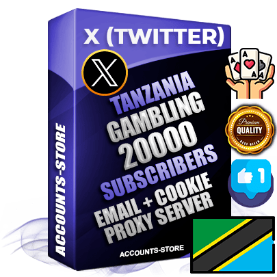 Professional Tanzanian PREMIUM X (Twitter) accounts of manual registration and farming for the GAMBLING niche with high trust history photos and tweets — fully themed and optimized for GAMBLING advertising and promotion — 20000 niche-related live active followers 2009–2014 registration year Verified Email (Included) + Cookie JSON for secure import and login to the account + User Agent + High-quality filling (Photo Header Posts). Fully ready for targeted campaigns and ad launches from any country. Perfectly hold ads without bans. Ideal for any earning schemes affiliate promotions and marketing projects. Quality unlimited IPv4 proxy server included. Professional Tanzanian PREMIUM X (Twitter) accounts of manual registration and farming for the GAMBLING niche with high trust history photos and tweets — fully themed and optimized for GAMBLING advertising and promotion — 20000 niche-related live active followers 2009–2014 registration year Verified Email (Included) + Cookie JSON for secure import and login to the account + User Agent + High-quality filling (Photo Header Posts). Fully ready for targeted campaigns and ad launches from any country. Perfectly hold ads without bans. Ideal for any earning schemes affiliate promotions and marketing projects. Quality unlimited IPv4 proxy server included.