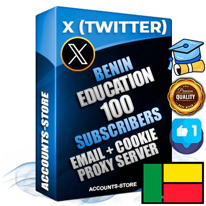 Professional Beninese PREMIUM X (Twitter) accounts of manual registration and farming for the EDUCATION niche with high trust history photos and tweets — fully themed and optimized for EDUCATION advertising and promotion — 100 niche-related live active followers 2009–2014 registration year Verified Email (Included) + Cookie JSON for secure import and login to the account + User Agent + High-quality filling (Photo Header Posts). Fully ready for targeted campaigns and ad launches from any country. Perfectly hold ads without bans. Ideal for any earning schemes affiliate promotions and marketing projects. Quality unlimited IPv4 proxy server included.