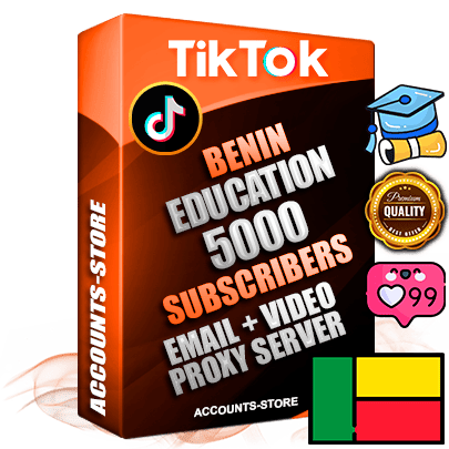 Professional Beninese PREMIUM TikTok accounts of manual registration and farming for the EDUCATION niche with high trust history profile photos and videos — fully themed and optimized for EDUCATION advertising and promotion — 5000 niche-related live active subscribers 2018–2022 registration years Verified Email (included) + Cookie JSON for secure import and login to the account + User Agent + high-quality content filling (profile photo banner and videos). Fully ready for targeted campaigns and ad launches from any country. Perfectly holds ads without bans. Ideal for any earning schemes affiliate promotions and marketing projects. Quality unlimited IPv4 proxy server included. Professional Beninese PREMIUM TikTok accounts of manual registration and farming for the EDUCATION niche with high trust history profile photos and videos — fully themed and optimized for EDUCATION advertising and promotion — 5000 niche-related live active subscribers 2018–2022 registration years Verified Email (included) + Cookie JSON for secure import and login to the account + User Agent + high-quality content filling (profile photo banner and videos). Fully ready for targeted campaigns and ad launches from any country. Perfectly holds ads without bans. Ideal for any earning schemes affiliate promotions and marketing projects. Quality unlimited IPv4 proxy server included.