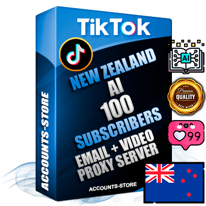 Professional New Zealand PREMIUM TikTok accounts of manual registration and farming for the ARTIFICIAL INTELLIGENCE niche with high trust history profile photos and videos — fully themed and optimized for ARTIFICIAL INTELLIGENCE advertising and promotion — 100 niche-related live active subscribers 2018–2022 registration years Verified Email (included) + Cookie JSON for secure import and login to the account + User Agent + high-quality content filling (profile photo banner and videos). Fully ready for targeted campaigns and ad launches from any country. Perfectly holds ads without bans. Ideal for any earning schemes affiliate promotions and marketing projects. Quality unlimited IPv4 proxy server included.