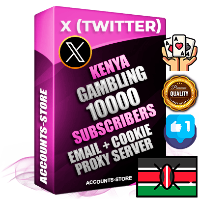 Professional Kenyan PREMIUM X (Twitter) accounts of manual registration and farming for the GAMBLING niche with high trust history photos and tweets — fully themed and optimized for GAMBLING advertising and promotion — 10000 niche-related live active followers 2009–2014 registration year Verified Email (Included) + Cookie JSON for secure import and login to the account + User Agent + High-quality filling (Photo Header Posts). Fully ready for targeted campaigns and ad launches from any country. Perfectly hold ads without bans. Ideal for any earning schemes affiliate promotions and marketing projects. Quality unlimited IPv4 proxy server included. Professional Kenyan PREMIUM X (Twitter) accounts of manual registration and farming for the GAMBLING niche with high trust history photos and tweets — fully themed and optimized for GAMBLING advertising and promotion — 10000 niche-related live active followers 2009–2014 registration year Verified Email (Included) + Cookie JSON for secure import and login to the account + User Agent + High-quality filling (Photo Header Posts). Fully ready for targeted campaigns and ad launches from any country. Perfectly hold ads without bans. Ideal for any earning schemes affiliate promotions and marketing projects. Quality unlimited IPv4 proxy server included.