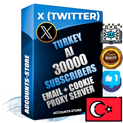 Professional Turkish PREMIUM X (Twitter) accounts of manual registration and farming for the ARTIFICIAL INTELLIGENCE niche with high trust history photos and tweets — fully themed and optimized for ARTIFICIAL INTELLIGENCE advertising and promotion — 30000 niche-related live active followers 2009–2014 registration year Verified Email (Included) + Cookie JSON for secure import and login to the account + User Agent + High-quality filling (Photo Header Posts). Fully ready for targeted campaigns and ad launches from any country. Perfectly hold ads without bans. Ideal for any earning schemes affiliate promotions and marketing projects. Quality unlimited IPv4 proxy server included. Professional Turkish PREMIUM X (Twitter) accounts of manual registration and farming for the ARTIFICIAL INTELLIGENCE niche with high trust history photos and tweets — fully themed and optimized for ARTIFICIAL INTELLIGENCE advertising and promotion — 30000 niche-related live active followers 2009–2014 registration year Verified Email (Included) + Cookie JSON for secure import and login to the account + User Agent + High-quality filling (Photo Header Posts). Fully ready for targeted campaigns and ad launches from any country. Perfectly hold ads without bans. Ideal for any earning schemes affiliate promotions and marketing projects. Quality unlimited IPv4 proxy server included.