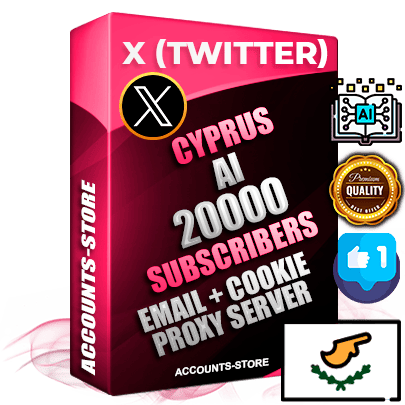 Professional Cyprus PREMIUM X (Twitter) accounts of manual registration and farming for the ARTIFICIAL INTELLIGENCE niche with high trust history photos and tweets — fully themed and optimized for ARTIFICIAL INTELLIGENCE advertising and promotion — 20000 niche-related live active followers 2009–2014 registration year Verified Email (Included) + Cookie JSON for secure import and login to the account + User Agent + High-quality filling (Photo Header Posts). Fully ready for targeted campaigns and ad launches from any country. Perfectly hold ads without bans. Ideal for any earning schemes affiliate promotions and marketing projects. Quality unlimited IPv4 proxy server included. Professional Cyprus PREMIUM X (Twitter) accounts of manual registration and farming for the ARTIFICIAL INTELLIGENCE niche with high trust history photos and tweets — fully themed and optimized for ARTIFICIAL INTELLIGENCE advertising and promotion — 20000 niche-related live active followers 2009–2014 registration year Verified Email (Included) + Cookie JSON for secure import and login to the account + User Agent + High-quality filling (Photo Header Posts). Fully ready for targeted campaigns and ad launches from any country. Perfectly hold ads without bans. Ideal for any earning schemes affiliate promotions and marketing projects. Quality unlimited IPv4 proxy server included.