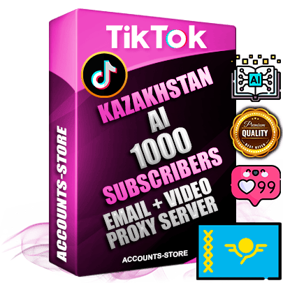 Professional Kazakh PREMIUM TikTok accounts of manual registration and farming for the ARTIFICIAL INTELLIGENCE niche with high trust history profile photos and videos — fully themed and optimized for ARTIFICIAL INTELLIGENCE advertising and promotion — 1000 niche-related live active subscribers 2018–2022 registration years Verified Email (included) + Cookie JSON for secure import and login to the account + User Agent + high-quality content filling (profile photo banner and videos). Fully ready for targeted campaigns and ad launches from any country. Perfectly holds ads without bans. Ideal for any earning schemes affiliate promotions and marketing projects. Quality unlimited IPv4 proxy server included.