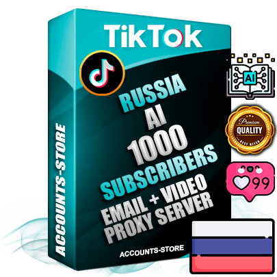 Professional Russian PREMIUM TikTok accounts of manual registration and farming for the ARTIFICIAL INTELLIGENCE niche with high trust history profile photos and videos — fully themed and optimized for ARTIFICIAL INTELLIGENCE advertising and promotion — 1000 niche-related live active subscribers 2018–2022 registration years Verified Email (included) + Cookie JSON for secure import and login to the account + User Agent + high-quality content filling (profile photo banner and videos). Fully ready for targeted campaigns and ad launches from any country. Perfectly holds ads without bans. Ideal for any earning schemes affiliate promotions and marketing projects. Quality unlimited IPv4 proxy server included.