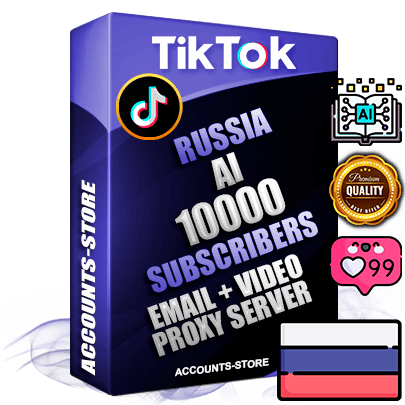 Professional Russian PREMIUM TikTok accounts of manual registration and farming for the ARTIFICIAL INTELLIGENCE niche with high trust history profile photos and videos — fully themed and optimized for ARTIFICIAL INTELLIGENCE advertising and promotion — 10000 niche-related live active subscribers 2018–2022 registration years Verified Email (included) + Cookie JSON for secure import and login to the account + User Agent + high-quality content filling (profile photo banner and videos). Fully ready for targeted campaigns and ad launches from any country. Perfectly holds ads without bans. Ideal for any earning schemes affiliate promotions and marketing projects. Quality unlimited IPv4 proxy server included.