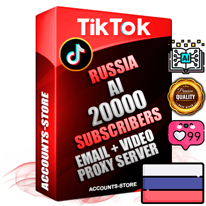 Professional Russian PREMIUM TikTok accounts of manual registration and farming for the ARTIFICIAL INTELLIGENCE niche with high trust history profile photos and videos — fully themed and optimized for ARTIFICIAL INTELLIGENCE advertising and promotion — 20000 niche-related live active subscribers 2018–2022 registration years Verified Email (included) + Cookie JSON for secure import and login to the account + User Agent + high-quality content filling (profile photo banner and videos). Fully ready for targeted campaigns and ad launches from any country. Perfectly holds ads without bans. Ideal for any earning schemes affiliate promotions and marketing projects. Quality unlimited IPv4 proxy server included.
