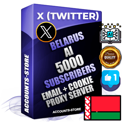 Professional Belarusian PREMIUM X (Twitter) accounts of manual registration and farming for the ARTIFICIAL INTELLIGENCE niche with high trust history photos and tweets — fully themed and optimized for ARTIFICIAL INTELLIGENCE advertising and promotion — 5000 niche-related live active followers 2009–2014 registration year Verified Email (Included) + Cookie JSON for secure import and login to the account + User Agent + High-quality filling (Photo Header Posts). Fully ready for targeted campaigns and ad launches from any country. Perfectly hold ads without bans. Ideal for any earning schemes affiliate promotions and marketing projects. Quality unlimited IPv4 proxy server included. Professional Belarusian PREMIUM X (Twitter) accounts of manual registration and farming for the ARTIFICIAL INTELLIGENCE niche with high trust history photos and tweets — fully themed and optimized for ARTIFICIAL INTELLIGENCE advertising and promotion — 5000 niche-related live active followers 2009–2014 registration year Verified Email (Included) + Cookie JSON for secure import and login to the account + User Agent + High-quality filling (Photo Header Posts). Fully ready for targeted campaigns and ad launches from any country. Perfectly hold ads without bans. Ideal for any earning schemes affiliate promotions and marketing projects. Quality unlimited IPv4 proxy server included.