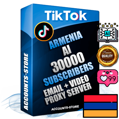 Professional Armenian PREMIUM TikTok accounts of manual registration and farming for the ARTIFICIAL INTELLIGENCE niche with high trust history profile photos and videos — fully themed and optimized for ARTIFICIAL INTELLIGENCE advertising and promotion — 30000 niche-related live active subscribers 2018–2022 registration years Verified Email (included) + Cookie JSON for secure import and login to the account + User Agent + high-quality content filling (profile photo banner and videos). Fully ready for targeted campaigns and ad launches from any country. Perfectly holds ads without bans. Ideal for any earning schemes affiliate promotions and marketing projects. Quality unlimited IPv4 proxy server included.