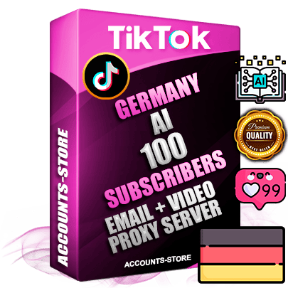 Professional German PREMIUM TikTok accounts of manual registration and farming for the ARTIFICIAL INTELLIGENCE niche with high trust history profile photos and videos — fully themed and optimized for ARTIFICIAL INTELLIGENCE advertising and promotion — 100 niche-related live active subscribers 2018–2022 registration years Verified Email (included) + Cookie JSON for secure import and login to the account + User Agent + high-quality content filling (profile photo banner and videos). Fully ready for targeted campaigns and ad launches from any country. Perfectly holds ads without bans. Ideal for any earning schemes affiliate promotions and marketing projects. Quality unlimited IPv4 proxy server included.