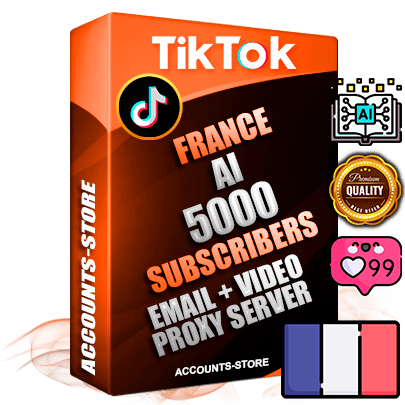 Professional French PREMIUM TikTok accounts of manual registration and farming for the ARTIFICIAL INTELLIGENCE niche with high trust history profile photos and videos — fully themed and optimized for ARTIFICIAL INTELLIGENCE advertising and promotion — 5000 niche-related live active subscribers 2018–2022 registration years Verified Email (included) + Cookie JSON for secure import and login to the account + User Agent + high-quality content filling (profile photo banner and videos). Fully ready for targeted campaigns and ad launches from any country. Perfectly holds ads without bans. Ideal for any earning schemes affiliate promotions and marketing projects. Quality unlimited IPv4 proxy server included. Professional French PREMIUM TikTok accounts of manual registration and farming for the ARTIFICIAL INTELLIGENCE niche with high trust history profile photos and videos — fully themed and optimized for ARTIFICIAL INTELLIGENCE advertising and promotion — 5000 niche-related live active subscribers 2018–2022 registration years Verified Email (included) + Cookie JSON for secure import and login to the account + User Agent + high-quality content filling (profile photo banner and videos). Fully ready for targeted campaigns and ad launches from any country. Perfectly holds ads without bans. Ideal for any earning schemes affiliate promotions and marketing projects. Quality unlimited IPv4 proxy server included.