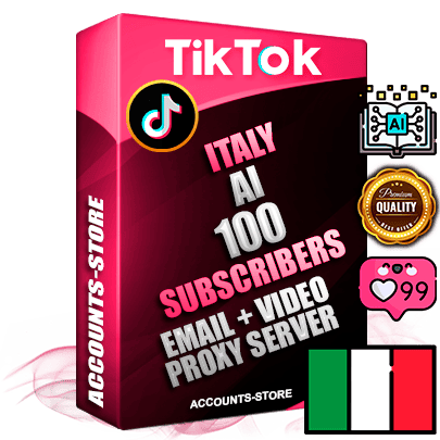 Professional Italian PREMIUM TikTok accounts of manual registration and farming for the ARTIFICIAL INTELLIGENCE niche with high trust history profile photos and videos — fully themed and optimized for ARTIFICIAL INTELLIGENCE advertising and promotion — 100 niche-related live active subscribers 2018–2022 registration years Verified Email (included) + Cookie JSON for secure import and login to the account + User Agent + high-quality content filling (profile photo banner and videos). Fully ready for targeted campaigns and ad launches from any country. Perfectly holds ads without bans. Ideal for any earning schemes affiliate promotions and marketing projects. Quality unlimited IPv4 proxy server included. Professional Italian PREMIUM TikTok accounts of manual registration and farming for the ARTIFICIAL INTELLIGENCE niche with high trust history profile photos and videos — fully themed and optimized for ARTIFICIAL INTELLIGENCE advertising and promotion — 100 niche-related live active subscribers 2018–2022 registration years Verified Email (included) + Cookie JSON for secure import and login to the account + User Agent + high-quality content filling (profile photo banner and videos). Fully ready for targeted campaigns and ad launches from any country. Perfectly holds ads without bans. Ideal for any earning schemes affiliate promotions and marketing projects. Quality unlimited IPv4 proxy server included.
