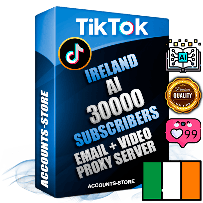 Professional Irish PREMIUM TikTok accounts of manual registration and farming for the ARTIFICIAL INTELLIGENCE niche with high trust history profile photos and videos — fully themed and optimized for ARTIFICIAL INTELLIGENCE advertising and promotion — 30000 niche-related live active subscribers 2018–2022 registration years Verified Email (included) + Cookie JSON for secure import and login to the account + User Agent + high-quality content filling (profile photo banner and videos). Fully ready for targeted campaigns and ad launches from any country. Perfectly holds ads without bans. Ideal for any earning schemes affiliate promotions and marketing projects. Quality unlimited IPv4 proxy server included.