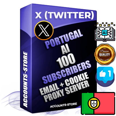 Professional Portuguese PREMIUM X (Twitter) accounts of manual registration and farming for the ARTIFICIAL INTELLIGENCE niche with high trust history photos and tweets — fully themed and optimized for ARTIFICIAL INTELLIGENCE advertising and promotion — 100 niche-related live active followers 2009–2014 registration year Verified Email (Included) + Cookie JSON for secure import and login to the account + User Agent + High-quality filling (Photo Header Posts). Fully ready for targeted campaigns and ad launches from any country. Perfectly hold ads without bans. Ideal for any earning schemes affiliate promotions and marketing projects. Quality unlimited IPv4 proxy server included. Professional Portuguese PREMIUM X (Twitter) accounts of manual registration and farming for the ARTIFICIAL INTELLIGENCE niche with high trust history photos and tweets — fully themed and optimized for ARTIFICIAL INTELLIGENCE advertising and promotion — 100 niche-related live active followers 2009–2014 registration year Verified Email (Included) + Cookie JSON for secure import and login to the account + User Agent + High-quality filling (Photo Header Posts). Fully ready for targeted campaigns and ad launches from any country. Perfectly hold ads without bans. Ideal for any earning schemes affiliate promotions and marketing projects. Quality unlimited IPv4 proxy server included.