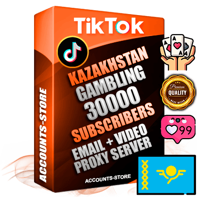 Professional Kazakh PREMIUM TikTok accounts of manual registration and farming for the GAMBLING niche with high trust history profile photos and videos — fully themed and optimized for GAMBLING advertising and promotion — 30000 niche-related live active subscribers 2018–2022 registration years Verified Email (included) + Cookie JSON for secure import and login to the account + User Agent + high-quality content filling (profile photo banner and videos). Fully ready for targeted campaigns and ad launches from any country. Perfectly holds ads without bans. Ideal for any earning schemes affiliate promotions and marketing projects. Quality unlimited IPv4 proxy server included.