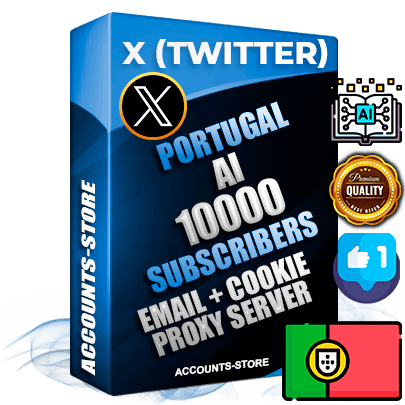 Professional Portuguese PREMIUM X (Twitter) accounts of manual registration and farming for the ARTIFICIAL INTELLIGENCE niche with high trust history photos and tweets — fully themed and optimized for ARTIFICIAL INTELLIGENCE advertising and promotion — 10000 niche-related live active followers 2009–2014 registration year Verified Email (Included) + Cookie JSON for secure import and login to the account + User Agent + High-quality filling (Photo Header Posts). Fully ready for targeted campaigns and ad launches from any country. Perfectly hold ads without bans. Ideal for any earning schemes affiliate promotions and marketing projects. Quality unlimited IPv4 proxy server included. Professional Portuguese PREMIUM X (Twitter) accounts of manual registration and farming for the ARTIFICIAL INTELLIGENCE niche with high trust history photos and tweets — fully themed and optimized for ARTIFICIAL INTELLIGENCE advertising and promotion — 10000 niche-related live active followers 2009–2014 registration year Verified Email (Included) + Cookie JSON for secure import and login to the account + User Agent + High-quality filling (Photo Header Posts). Fully ready for targeted campaigns and ad launches from any country. Perfectly hold ads without bans. Ideal for any earning schemes affiliate promotions and marketing projects. Quality unlimited IPv4 proxy server included.