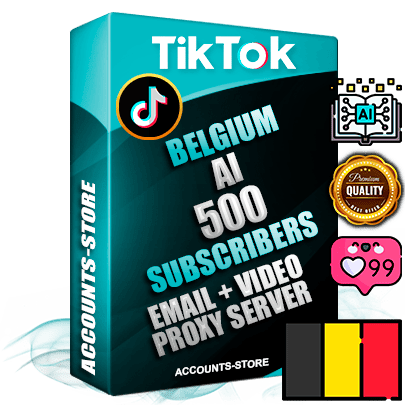 Professional Belgian PREMIUM TikTok accounts of manual registration and farming for the ARTIFICIAL INTELLIGENCE niche with high trust history profile photos and videos — fully themed and optimized for ARTIFICIAL INTELLIGENCE advertising and promotion — 500 niche-related live active subscribers 2018–2022 registration years Verified Email (included) + Cookie JSON for secure import and login to the account + User Agent + high-quality content filling (profile photo banner and videos). Fully ready for targeted campaigns and ad launches from any country. Perfectly holds ads without bans. Ideal for any earning schemes affiliate promotions and marketing projects. Quality unlimited IPv4 proxy server included.
