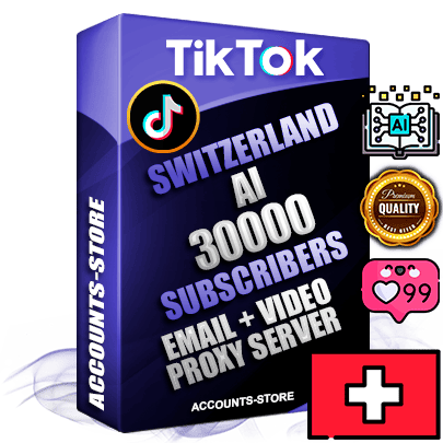 Professional Swiss PREMIUM TikTok accounts of manual registration and farming for the ARTIFICIAL INTELLIGENCE niche with high trust history profile photos and videos — fully themed and optimized for ARTIFICIAL INTELLIGENCE advertising and promotion — 30000 niche-related live active subscribers 2018–2022 registration years Verified Email (included) + Cookie JSON for secure import and login to the account + User Agent + high-quality content filling (profile photo banner and videos). Fully ready for targeted campaigns and ad launches from any country. Perfectly holds ads without bans. Ideal for any earning schemes affiliate promotions and marketing projects. Quality unlimited IPv4 proxy server included. Professional Swiss PREMIUM TikTok accounts of manual registration and farming for the ARTIFICIAL INTELLIGENCE niche with high trust history profile photos and videos — fully themed and optimized for ARTIFICIAL INTELLIGENCE advertising and promotion — 30000 niche-related live active subscribers 2018–2022 registration years Verified Email (included) + Cookie JSON for secure import and login to the account + User Agent + high-quality content filling (profile photo banner and videos). Fully ready for targeted campaigns and ad launches from any country. Perfectly holds ads without bans. Ideal for any earning schemes affiliate promotions and marketing projects. Quality unlimited IPv4 proxy server included.
