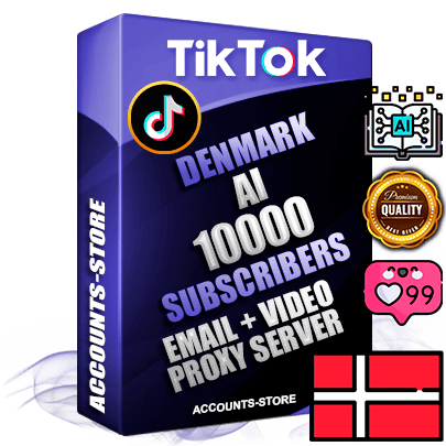 Professional Danish PREMIUM TikTok accounts of manual registration and farming for the ARTIFICIAL INTELLIGENCE niche with high trust history profile photos and videos — fully themed and optimized for ARTIFICIAL INTELLIGENCE advertising and promotion — 10000 niche-related live active subscribers 2018–2022 registration years Verified Email (included) + Cookie JSON for secure import and login to the account + User Agent + high-quality content filling (profile photo banner and videos). Fully ready for targeted campaigns and ad launches from any country. Perfectly holds ads without bans. Ideal for any earning schemes affiliate promotions and marketing projects. Quality unlimited IPv4 proxy server included. Professional Danish PREMIUM TikTok accounts of manual registration and farming for the ARTIFICIAL INTELLIGENCE niche with high trust history profile photos and videos — fully themed and optimized for ARTIFICIAL INTELLIGENCE advertising and promotion — 10000 niche-related live active subscribers 2018–2022 registration years Verified Email (included) + Cookie JSON for secure import and login to the account + User Agent + high-quality content filling (profile photo banner and videos). Fully ready for targeted campaigns and ad launches from any country. Perfectly holds ads without bans. Ideal for any earning schemes affiliate promotions and marketing projects. Quality unlimited IPv4 proxy server included.
