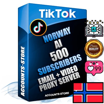 Professional Norwegian PREMIUM TikTok accounts of manual registration and farming for the ARTIFICIAL INTELLIGENCE niche with high trust history profile photos and videos — fully themed and optimized for ARTIFICIAL INTELLIGENCE advertising and promotion — 500 niche-related live active subscribers 2018–2022 registration years Verified Email (included) + Cookie JSON for secure import and login to the account + User Agent + high-quality content filling (profile photo banner and videos). Fully ready for targeted campaigns and ad launches from any country. Perfectly holds ads without bans. Ideal for any earning schemes affiliate promotions and marketing projects. Quality unlimited IPv4 proxy server included. Professional Norwegian PREMIUM TikTok accounts of manual registration and farming for the ARTIFICIAL INTELLIGENCE niche with high trust history profile photos and videos — fully themed and optimized for ARTIFICIAL INTELLIGENCE advertising and promotion — 500 niche-related live active subscribers 2018–2022 registration years Verified Email (included) + Cookie JSON for secure import and login to the account + User Agent + high-quality content filling (profile photo banner and videos). Fully ready for targeted campaigns and ad launches from any country. Perfectly holds ads without bans. Ideal for any earning schemes affiliate promotions and marketing projects. Quality unlimited IPv4 proxy server included.