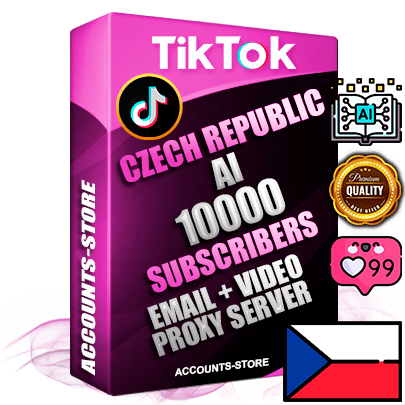 Professional Czech PREMIUM TikTok accounts of manual registration and farming for the ARTIFICIAL INTELLIGENCE niche with high trust history profile photos and videos — fully themed and optimized for ARTIFICIAL INTELLIGENCE advertising and promotion — 10000 niche-related live active subscribers 2018–2022 registration years Verified Email (included) + Cookie JSON for secure import and login to the account + User Agent + high-quality content filling (profile photo banner and videos). Fully ready for targeted campaigns and ad launches from any country. Perfectly holds ads without bans. Ideal for any earning schemes affiliate promotions and marketing projects. Quality unlimited IPv4 proxy server included. Professional Czech PREMIUM TikTok accounts of manual registration and farming for the ARTIFICIAL INTELLIGENCE niche with high trust history profile photos and videos — fully themed and optimized for ARTIFICIAL INTELLIGENCE advertising and promotion — 10000 niche-related live active subscribers 2018–2022 registration years Verified Email (included) + Cookie JSON for secure import and login to the account + User Agent + high-quality content filling (profile photo banner and videos). Fully ready for targeted campaigns and ad launches from any country. Perfectly holds ads without bans. Ideal for any earning schemes affiliate promotions and marketing projects. Quality unlimited IPv4 proxy server included.