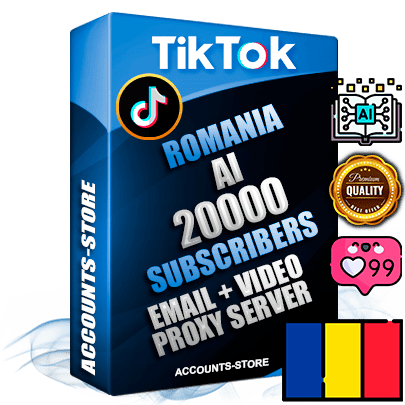 Professional Romanian PREMIUM TikTok accounts of manual registration and farming for the ARTIFICIAL INTELLIGENCE niche with high trust history profile photos and videos — fully themed and optimized for ARTIFICIAL INTELLIGENCE advertising and promotion — 20000 niche-related live active subscribers 2018–2022 registration years Verified Email (included) + Cookie JSON for secure import and login to the account + User Agent + high-quality content filling (profile photo banner and videos). Fully ready for targeted campaigns and ad launches from any country. Perfectly holds ads without bans. Ideal for any earning schemes affiliate promotions and marketing projects. Quality unlimited IPv4 proxy server included. Professional Romanian PREMIUM TikTok accounts of manual registration and farming for the ARTIFICIAL INTELLIGENCE niche with high trust history profile photos and videos — fully themed and optimized for ARTIFICIAL INTELLIGENCE advertising and promotion — 20000 niche-related live active subscribers 2018–2022 registration years Verified Email (included) + Cookie JSON for secure import and login to the account + User Agent + high-quality content filling (profile photo banner and videos). Fully ready for targeted campaigns and ad launches from any country. Perfectly holds ads without bans. Ideal for any earning schemes affiliate promotions and marketing projects. Quality unlimited IPv4 proxy server included.