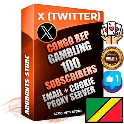 Professional Congo Rep PREMIUM X (Twitter) accounts of manual registration and farming for the GAMBLING niche with high trust history photos and tweets — fully themed and optimized for GAMBLING advertising and promotion — 100 niche-related live active followers 2009–2014 registration year Verified Email (Included) + Cookie JSON for secure import and login to the account + User Agent + High-quality filling (Photo Header Posts). Fully ready for targeted campaigns and ad launches from any country. Perfectly hold ads without bans. Ideal for any earning schemes affiliate promotions and marketing projects. Quality unlimited IPv4 proxy server included. Professional Congo Rep PREMIUM X (Twitter) accounts of manual registration and farming for the GAMBLING niche with high trust history photos and tweets — fully themed and optimized for GAMBLING advertising and promotion — 100 niche-related live active followers 2009–2014 registration year Verified Email (Included) + Cookie JSON for secure import and login to the account + User Agent + High-quality filling (Photo Header Posts). Fully ready for targeted campaigns and ad launches from any country. Perfectly hold ads without bans. Ideal for any earning schemes affiliate promotions and marketing projects. Quality unlimited IPv4 proxy server included.