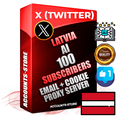 Professional Latvian PREMIUM X (Twitter) accounts of manual registration and farming for the ARTIFICIAL INTELLIGENCE niche with high trust history photos and tweets — fully themed and optimized for ARTIFICIAL INTELLIGENCE advertising and promotion — 100 niche-related live active followers 2009–2014 registration year Verified Email (Included) + Cookie JSON for secure import and login to the account + User Agent + High-quality filling (Photo Header Posts). Fully ready for targeted campaigns and ad launches from any country. Perfectly hold ads without bans. Ideal for any earning schemes affiliate promotions and marketing projects. Quality unlimited IPv4 proxy server included.
