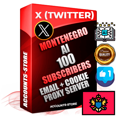 Professional Montenegrin PREMIUM X (Twitter) accounts of manual registration and farming for the ARTIFICIAL INTELLIGENCE niche with high trust history photos and tweets — fully themed and optimized for ARTIFICIAL INTELLIGENCE advertising and promotion — 100 niche-related live active followers 2009–2014 registration year Verified Email (Included) + Cookie JSON for secure import and login to the account + User Agent + High-quality filling (Photo Header Posts). Fully ready for targeted campaigns and ad launches from any country. Perfectly hold ads without bans. Ideal for any earning schemes affiliate promotions and marketing projects. Quality unlimited IPv4 proxy server included.