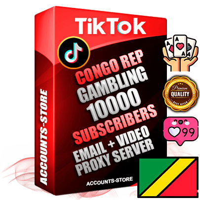 Professional Congo Rep PREMIUM TikTok accounts of manual registration and farming for the GAMBLING niche with high trust history profile photos and videos — fully themed and optimized for GAMBLING advertising and promotion — 10000 niche-related live active subscribers 2018–2022 registration years Verified Email (included) + Cookie JSON for secure import and login to the account + User Agent + high-quality content filling (profile photo banner and videos). Fully ready for targeted campaigns and ad launches from any country. Perfectly holds ads without bans. Ideal for any earning schemes affiliate promotions and marketing projects. Quality unlimited IPv4 proxy server included. Professional Congo Rep PREMIUM TikTok accounts of manual registration and farming for the GAMBLING niche with high trust history profile photos and videos — fully themed and optimized for GAMBLING advertising and promotion — 10000 niche-related live active subscribers 2018–2022 registration years Verified Email (included) + Cookie JSON for secure import and login to the account + User Agent + high-quality content filling (profile photo banner and videos). Fully ready for targeted campaigns and ad launches from any country. Perfectly holds ads without bans. Ideal for any earning schemes affiliate promotions and marketing projects. Quality unlimited IPv4 proxy server included.