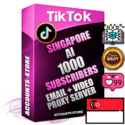 Professional Singapore PREMIUM TikTok accounts of manual registration and farming for the ARTIFICIAL INTELLIGENCE niche with high trust history profile photos and videos — fully themed and optimized for ARTIFICIAL INTELLIGENCE advertising and promotion — 1000 niche-related live active subscribers 2018–2022 registration years Verified Email (included) + Cookie JSON for secure import and login to the account + User Agent + high-quality content filling (profile photo banner and videos). Fully ready for targeted campaigns and ad launches from any country. Perfectly holds ads without bans. Ideal for any earning schemes affiliate promotions and marketing projects. Quality unlimited IPv4 proxy server included. Professional Singapore PREMIUM TikTok accounts of manual registration and farming for the ARTIFICIAL INTELLIGENCE niche with high trust history profile photos and videos — fully themed and optimized for ARTIFICIAL INTELLIGENCE advertising and promotion — 1000 niche-related live active subscribers 2018–2022 registration years Verified Email (included) + Cookie JSON for secure import and login to the account + User Agent + high-quality content filling (profile photo banner and videos). Fully ready for targeted campaigns and ad launches from any country. Perfectly holds ads without bans. Ideal for any earning schemes affiliate promotions and marketing projects. Quality unlimited IPv4 proxy server included.