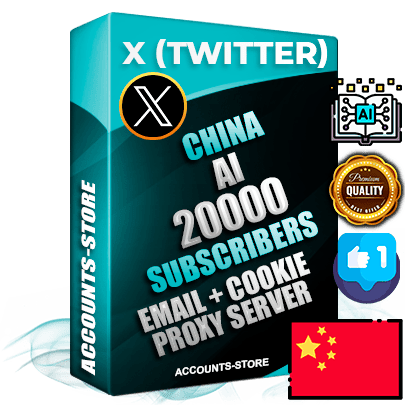 Professional Chinese PREMIUM X (Twitter) accounts of manual registration and farming for the ARTIFICIAL INTELLIGENCE niche with high trust history photos and tweets — fully themed and optimized for ARTIFICIAL INTELLIGENCE advertising and promotion — 20000 niche-related live active followers 2009–2014 registration year Verified Email (Included) + Cookie JSON for secure import and login to the account + User Agent + High-quality filling (Photo Header Posts). Fully ready for targeted campaigns and ad launches from any country. Perfectly hold ads without bans. Ideal for any earning schemes affiliate promotions and marketing projects. Quality unlimited IPv4 proxy server included. Professional Chinese PREMIUM X (Twitter) accounts of manual registration and farming for the ARTIFICIAL INTELLIGENCE niche with high trust history photos and tweets — fully themed and optimized for ARTIFICIAL INTELLIGENCE advertising and promotion — 20000 niche-related live active followers 2009–2014 registration year Verified Email (Included) + Cookie JSON for secure import and login to the account + User Agent + High-quality filling (Photo Header Posts). Fully ready for targeted campaigns and ad launches from any country. Perfectly hold ads without bans. Ideal for any earning schemes affiliate promotions and marketing projects. Quality unlimited IPv4 proxy server included.